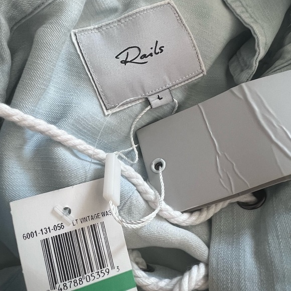 RAILS DENIM DRESS L - Picture 2 of 2